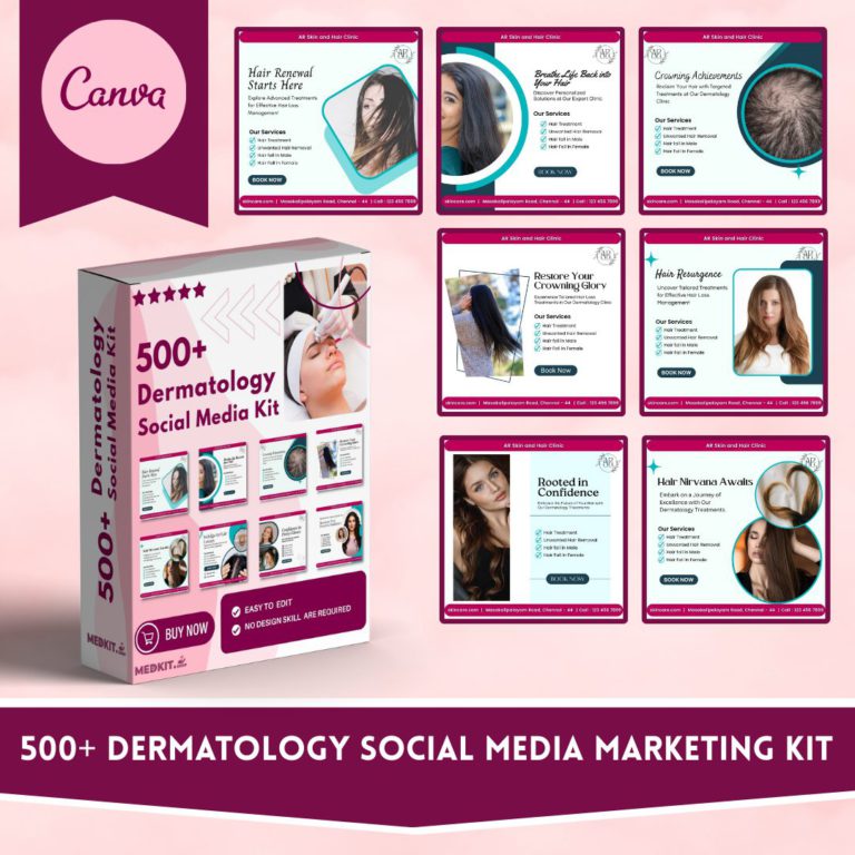 Dermatology Marketing kit
