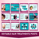 500+ Dermatology Social Media Canva Template - Image 4