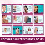 500+ Dermatology Social Media Canva Template - Image 5