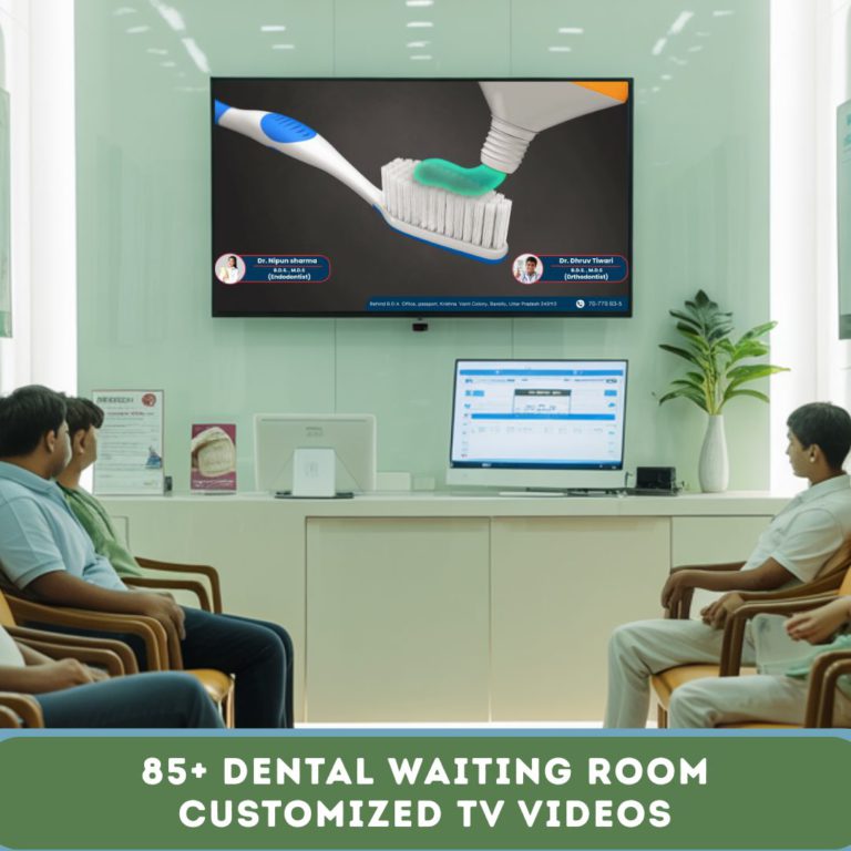 85+ Dental Waiting Room Customized TV Videos