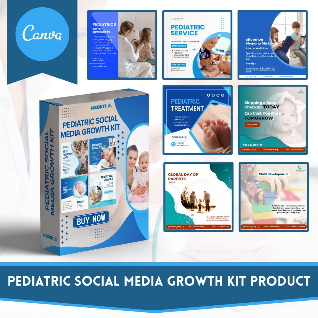 1 Pediatric Social Media Growth Kit