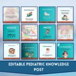 500+ Pediatric Social Media Canva Template - Image 4