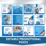 350+ Doctor’s Social Media Canva Template - Image 5