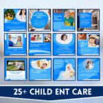 650+ ENT Social Media Canva Template - Image 4