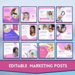 300+ Aesthetic Social Media Canva Template - Image 5