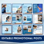 500+ Physiotherapist Social Media Canva Template Kit - Image 2