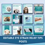 500+ Ophthalmology Social Media Canva Templates - Image 5