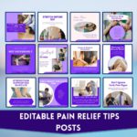 500+ Physiotherapist Social Media Canva Template Kit - Image 4