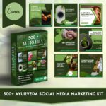 Ayurveda Social Media Canva Template