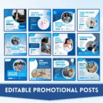 Psychologist Social Media Canva Templates - Image 2