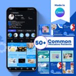500+ Diabetes & Endocrinology Social Media Canva Template - Image 4