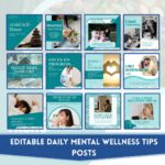 Psychologist Social Media Canva Templates - Image 5