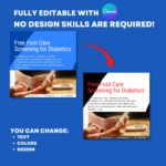 500+ Diabetes & Endocrinology Social Media Canva Template - Image 9