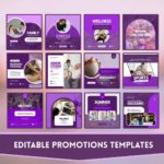 Chiropractic Social Media Canva Template
