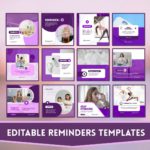 500+ Chiropractic Social Media Canva Template - Image 7