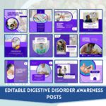 400+ Gastroenterology Social Media Canva templates - Image 5