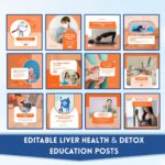 400+ Gastroenterology Social Media Canva templates - Image 6