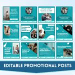 400+ Psychiatrist Social Media Marketing Kit - Image 2