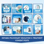 300+ Pulmonologist Social Media Canva Templates - Image 2
