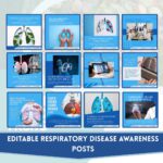 300+ Pulmonologist Social Media Canva Templates - Image 5