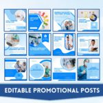 Oncology Social Media Canva Templates
