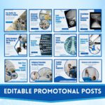 320+Radiology Social Media Canva Templates - Image 2