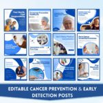 Oncology Social Media Canva Templates
