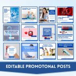 300+ Immunology Social Media Canva Templates - Image 2