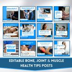 200+ Orthopedic Hindi Social Media Canva Templates - Image 3