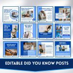 200+ Physiotherapist Hindi Social Media Canva Templates - Image 3