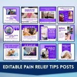 200+ Physiotherapist Hindi Social Media Canva Templates - Image 5