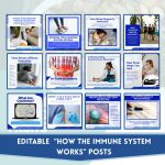 300+ Immunology Social Media Canva Templates - Image 6