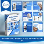 1500+ Multispecialty Hospital Social Media Canva Templates