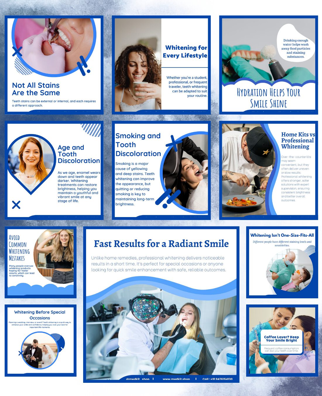 Dental Social Media Canva Template 9 Image 1