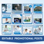 300+ Anesthesiologists Social Media Canva Templates - Image 2