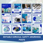 300+ Anesthesiologists Social Media Canva Templates - Image 5