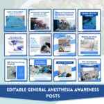 300+ Anesthesiologists Social Media Canva Templates - Image 4