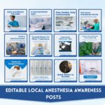 300+ Anesthesiologists Social Media Canva Templates - Image 3