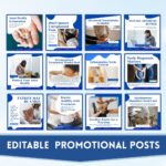 300+ Rheumatology Social Media Canva Templates - Image 6
