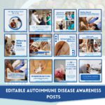 300+ Rheumatology Social Media Canva Templates - Image 3