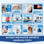 300+ Rheumatology Social Media Canva Templates - Image 2