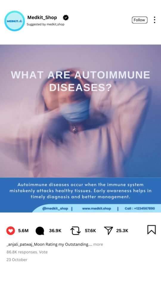 25+ Editable Autoimmune Disease Awareness Posts (4)