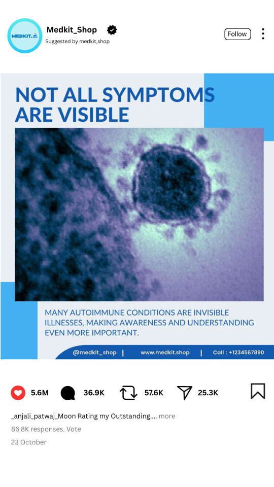 Autoimmune Disease Awareness Posts (3)
