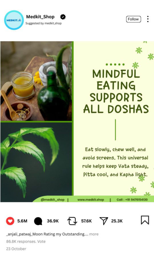 Dosha Balance & Lifestyle Posts (2)