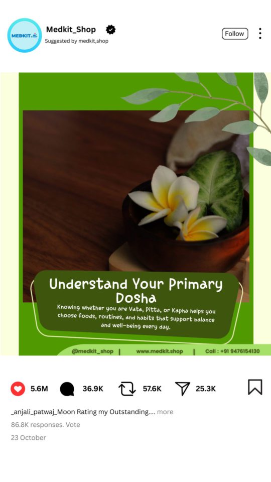 Dosha Balance & Lifestyle Posts (4)