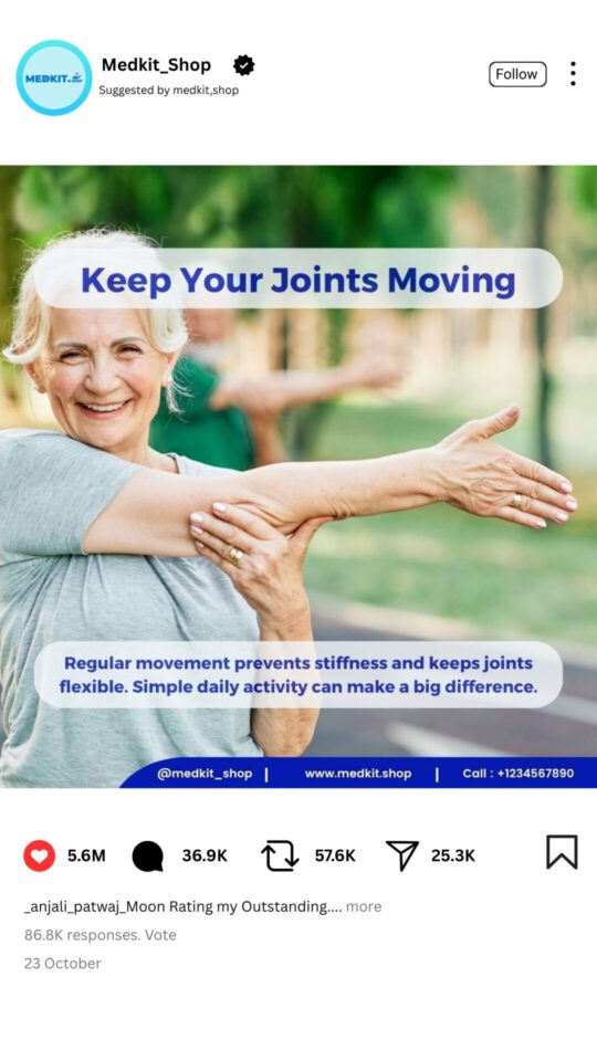 Editable Joint Health Education Posts (3)