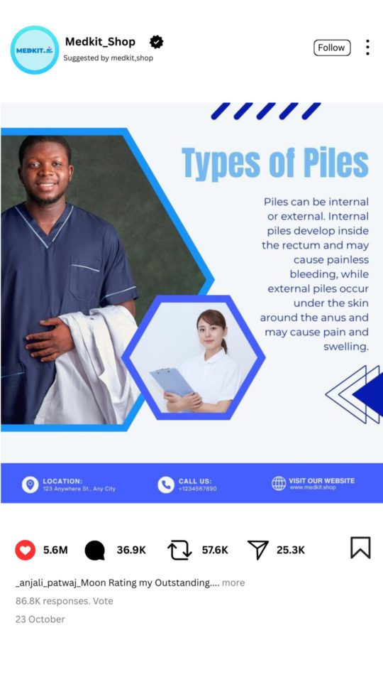 Editable Piles and Fissure Education Posts (3) Editable Piles and Fissure Education Posts (3)