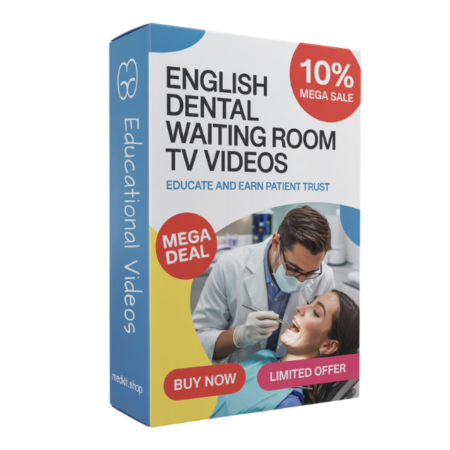 English dental waiting room tv