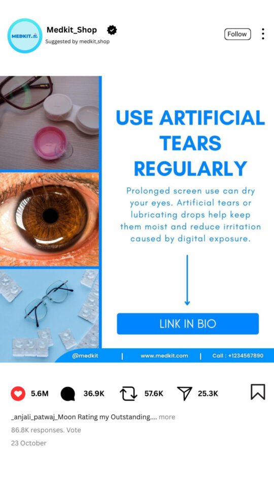 Eye Strain Relief Tips Posts (2) Eye Strain Relief Tips Posts (2)
