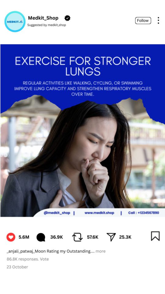 Lung Health & Breathing Tips Posts (3)